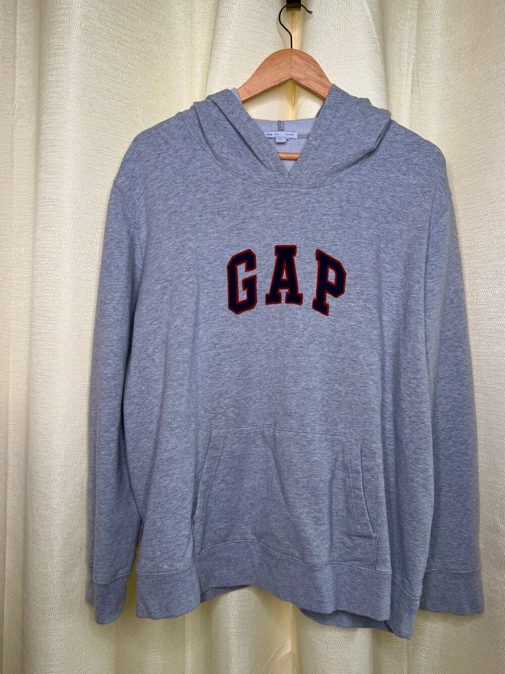 GAP logo hooded sweatshirt Y2K
